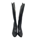 Cizme dama Mango, 40, piele, negru - imagine 3