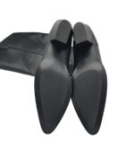 Cizme dama Mango, 40, piele, negru - imagine 5
