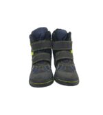 Ghete copii Simpatex, 34, imitatie de piele, material textil, Imblanite, negru albastru - imagine 3