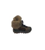 Ghete copii Ghete, 23, piele intoarsa, piele, Imblanite, gri negru