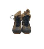 Ghete copii Ghete, 23, piele intoarsa, piele, Imblanite, gri negru - imagine 3
