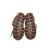 Ghete copii Ghete, 23, piele intoarsa, piele, Imblanite, gri negru - imagine 5