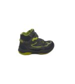 Ghete copii Superfit, 30, piele intoarsa, material textil, GoreTex, negru gri