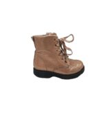 Ghete copii H&M, 30, imitatie de piele, bej, captusite