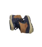 Ghete copii Superfit, 23, piele intoarsa, material textil, Imblanite, maro , Goretex - imagine 4