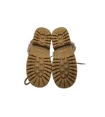 Ghete copii  26, piele intoarsa, Imblanite, maro - imagine 5