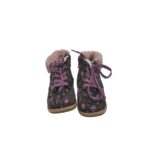 Ghete copii Sumo, 22, material textil, Imblanite, bej roz - imagine 3