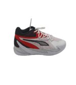Adidasi barbati Puma, 44, material textil, alte materiale,  alb negru rosu