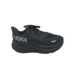 Adidasi barbati Hoka Clifton 9, 42, material textil, GoreTex, negru