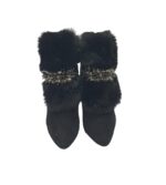 Botine dama  Peter Kaiser, 37, piele intoarsa, negru - imagine 3