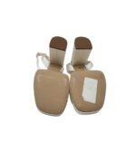 Sandale dama Rainbow, 37, material textil, alb - imagine 4