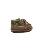 Pantofi copii Kickers, 28, piele intoarsa, maro