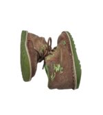 Pantofi copii Kickers, 28, piele intoarsa, maro - imagine 4