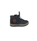 Tenisi copii Venice, 32, imitatie de piele, captusiti, negru