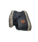 Tenisi copii Venice, 32, imitatie de piele, captusiti, negru - imagine 4