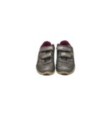 Adidasi copii Clarks, 22, imitatie de piele, material textil, gri - imagine 3