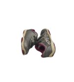 Adidasi copii Clarks, 22, imitatie de piele, material textil, gri - imagine 4