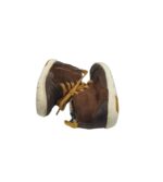 Ghete copii Clarks, 22, piele, maro - imagine 4