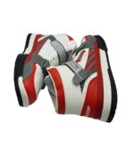 Adidasi barbati Troop Cobra High, 43, imitatie de piele, alb rosu gri - imagine 4