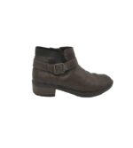 Botine dama  Luftpolster, 39, imitatie de piele, maro, captusite