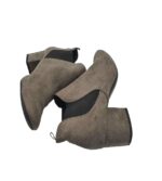Botine dama H&M, 39, material textil, gri - imagine 4