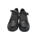 Adidasi barbati 43, imitatie de piele, negru - imagine 3