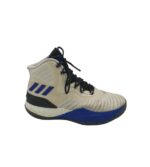 Adidasi barbati Adidas, 42, imitatie de piele, material textil, alb