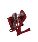 Sandale dama Next, 42, material textil, rosu - imagine 4