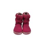 Cizme copii Crocs, 25, material textil, alte materiale, roz - imagine 3