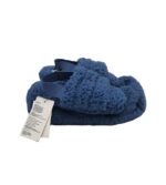 Papuci de casa copii Kids, 31, material textil, albastru
