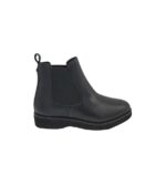 Ghete dama Jorge Oliveira, piele, negru