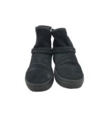 Botine dama Crocs, 40, piele intoarsa, negru, captusite - imagine 3