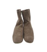 Botine dama S'Oliver, 40, piele intoarsa, bej - imagine 3