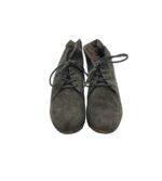 Botine dama Tamaris, 38, piele intoarsa, gri - imagine 3