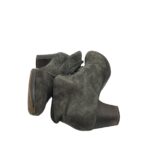 Botine dama Tamaris, 38, piele intoarsa, gri - imagine 4