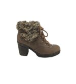 Botine dama Gabor, 37, piele, bej