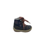 Ghete copii Superfit, 24, piele intoarsa, material textil, GoreTex, bleumarin , captusite