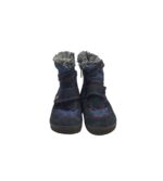 Cizme copii Bama, 22, piele intoarsa, material textil, bleumarin, captusite - imagine 3