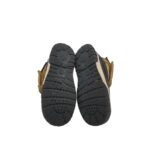 Ghete copii Geox, 25, piele intoarsa, piele, Waterproof, Imblanite, negru maro - imagine 5