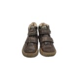 Adidasi copii Street, 27, imitatie de piele, maro - imagine 3