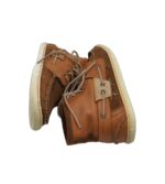 Ghete dama Nobrand, 38, piele intoarsa, piele, maro - imagine 4
