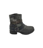 Botine dama Spicy, 40, imitatie de piele, gri