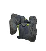 Ghete copii Lurchi, 31, piele intoarsa, material textil, gri albastru - imagine 4