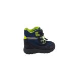 Ghete copii Elefanten, 24, piele intoarsa, material textil, albastru, captusite