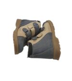 Ghete copii 29, piele, gri bej,  Imblanite - imagine 4
