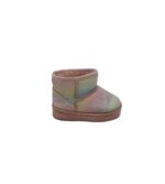 Cizme copii Fashion, 24, imitatie de piele, Imblanite, roz
