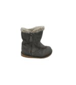 Cizme copii Next, 24, material textil, Imblanite, gri