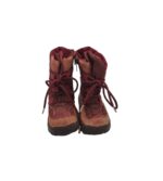 Cizme copii Elefanten, 24, material textil, Imblanite, visiniu - imagine 3