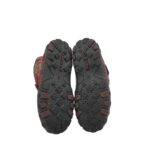 Cizme copii Geox, 24, piele intoarsa, material textil, maro - imagine 5