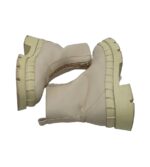 Ghete dama Raid, 38, imitatie de piele , bej - imagine 4